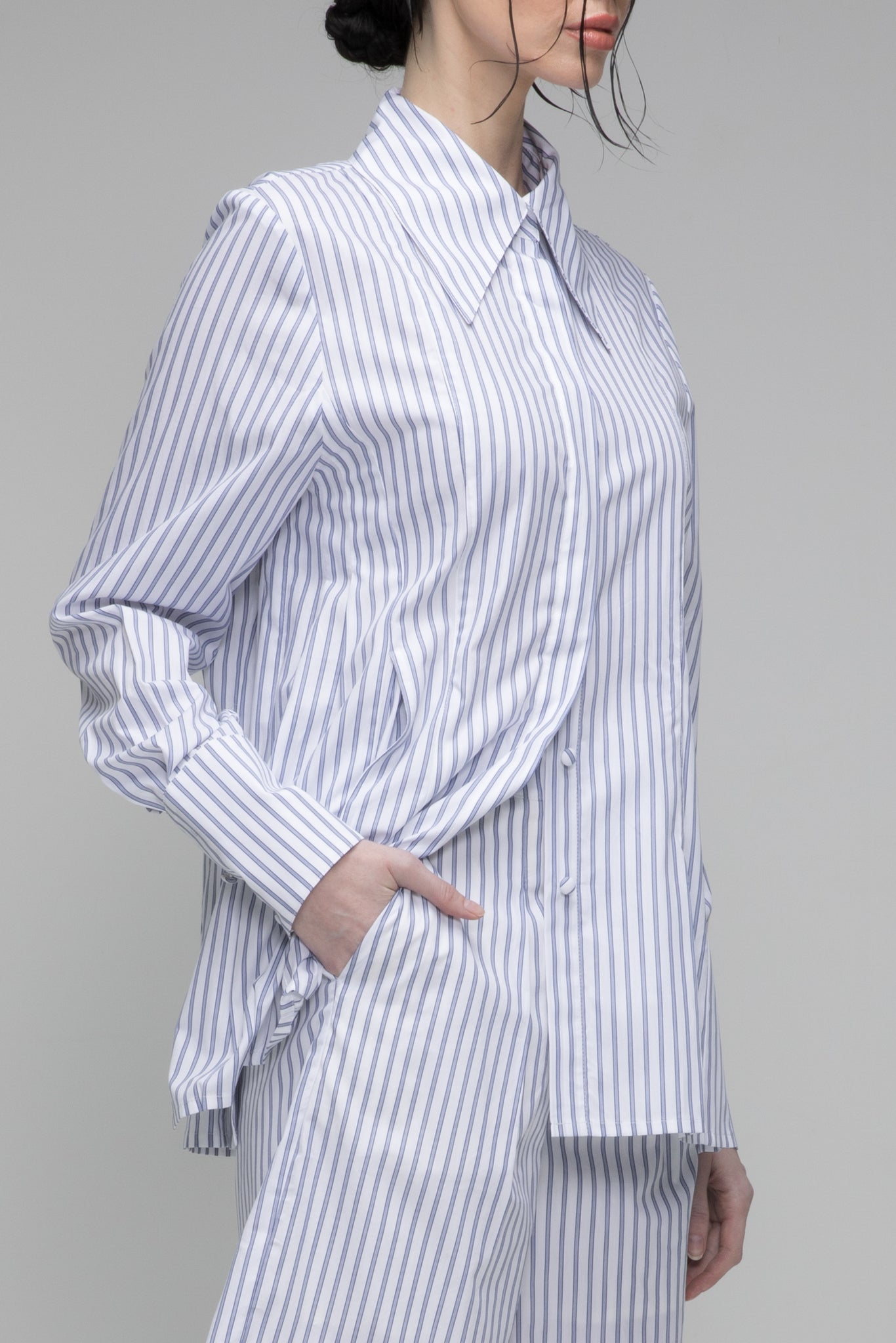 Charlotte Pleated Shirt